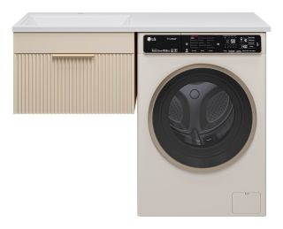 Подвесная тумба раковину Brevita Enfida ENF-09060-031Я под стиральную машину 60см бежевый